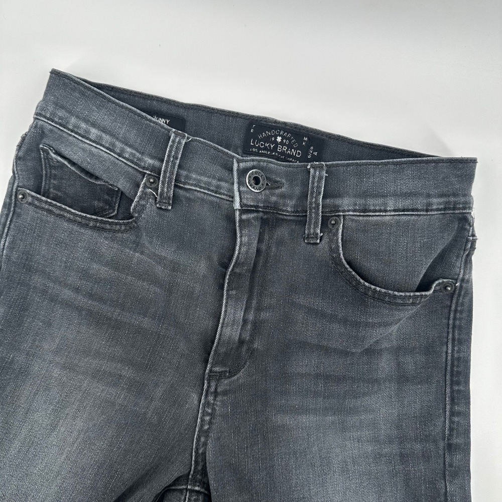 Lucky‎ Brand Bridgette Skinny Jeans Gray Wash Denim Women's Size 30